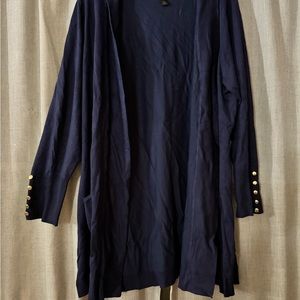 Navy Blue Women’s Cardigan size  XXL